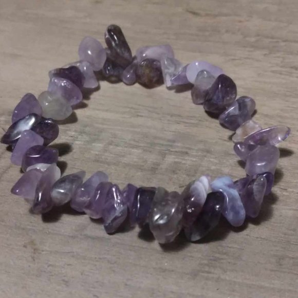 Set of 4 Chipped Stone Bracelets - Picture 4 of 8